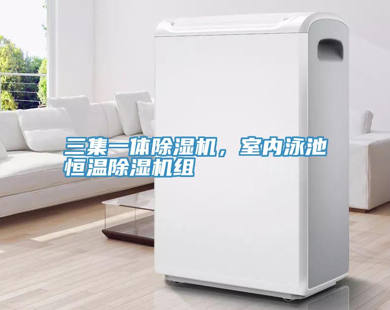 三集一體除濕機，室內泳池恒溫除濕機組