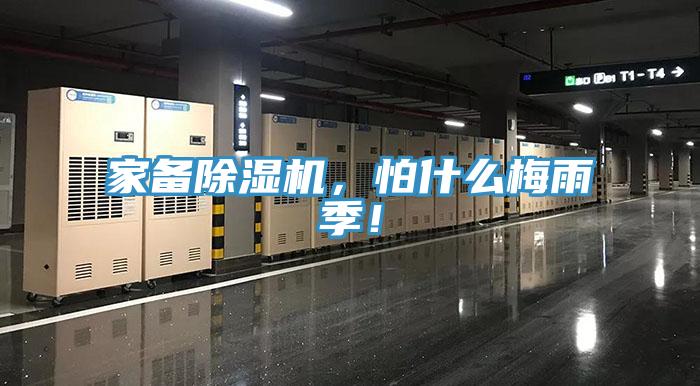 家備除濕機(jī)，怕什么梅雨季！