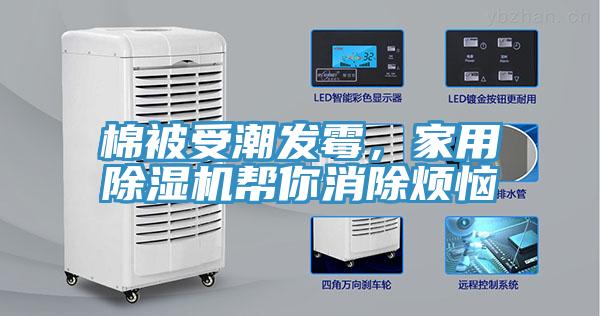 棉被受潮發霉，家用除濕機幫你消除煩惱