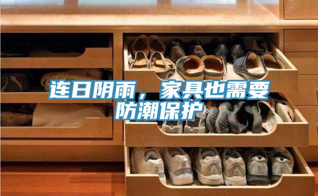 連日陰雨，家具也需要防潮保護