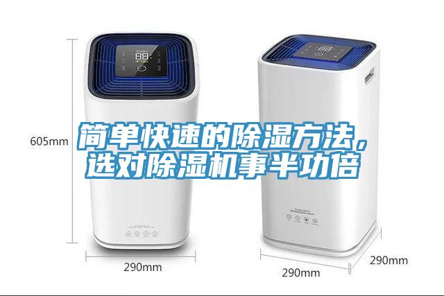 簡單快速的除濕方法，選對除濕機(jī)事半功倍