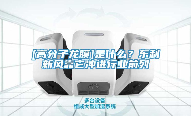 [高分子龍膜]是什么？東利新風(fēng)靠它沖進(jìn)行業(yè)前列