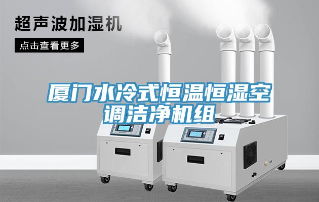 廈門(mén)水冷式恒溫恒濕空調(diào)潔凈機(jī)組