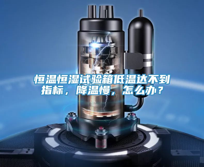 恒溫恒濕試驗箱低溫達不到指標，降溫慢，怎么辦？
