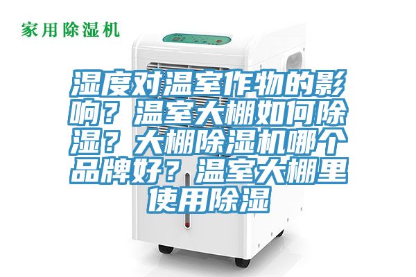 濕度對溫室作物的影響？溫室大棚如何除濕？大棚除濕機哪個品牌好？溫室大棚里使用除濕