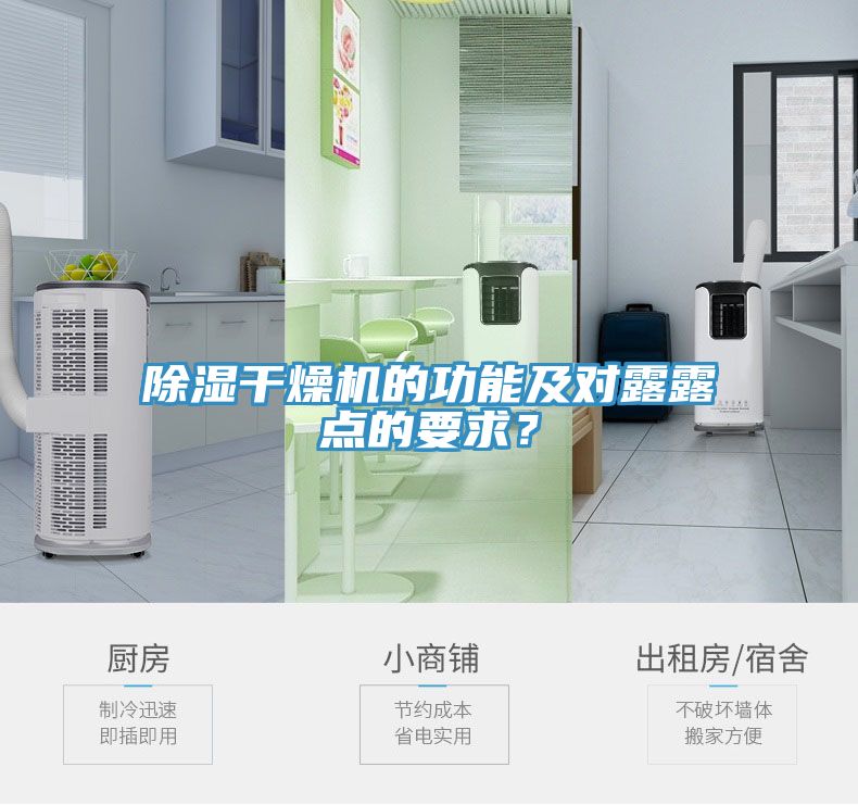 除濕干燥機的功能及對露露點的要求？