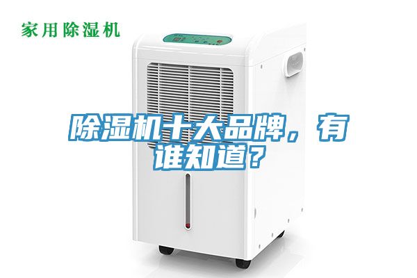 除濕機(jī)十大品牌，有誰(shuí)知道？
