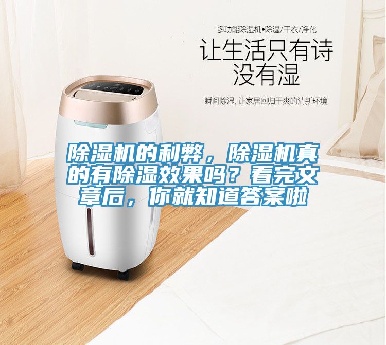 除濕機的利弊，除濕機真的有除濕效果嗎？看完文章后，你就知道答案啦
